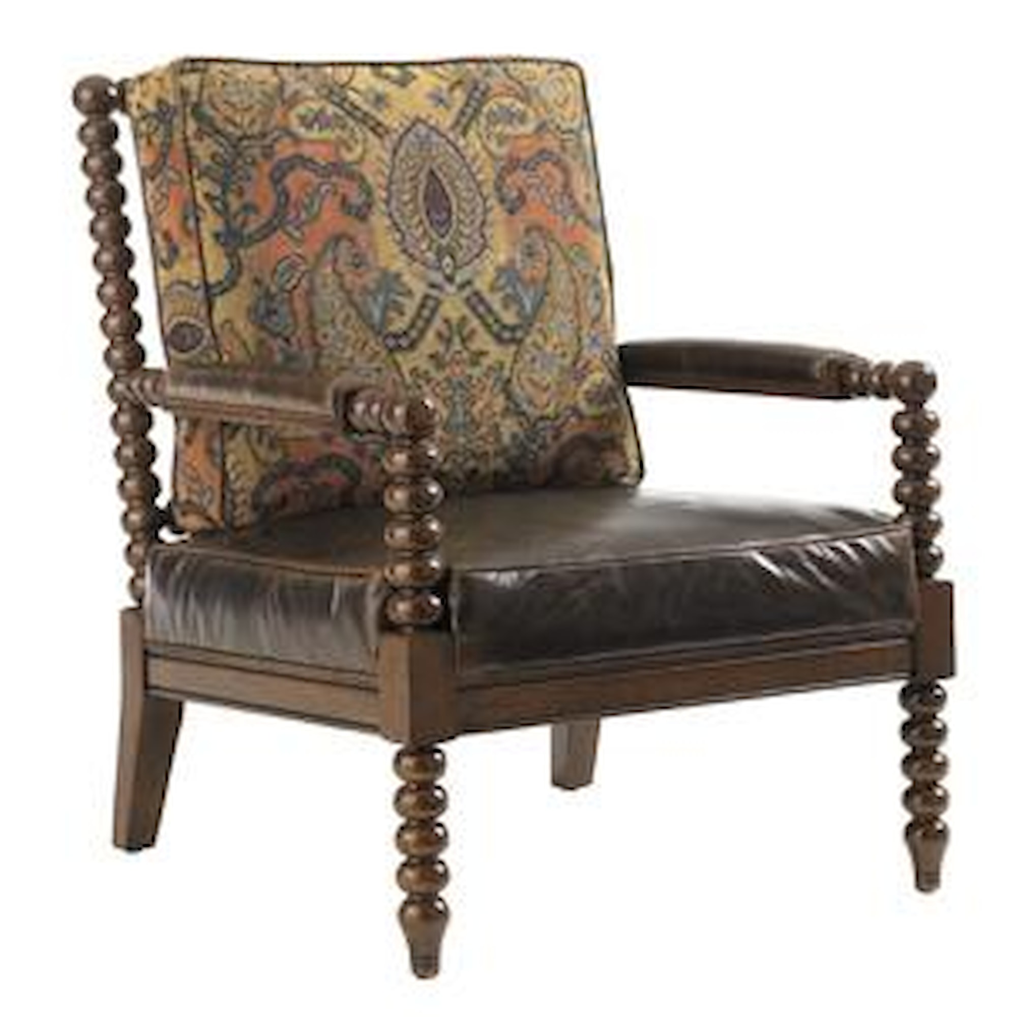 Tommy Bahama Home Kingstown LL163511 Maarten Chair with Padded Arms
